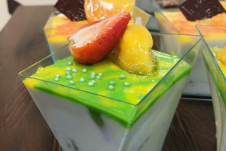 Мороженое - десерт "Тропические фрукты"